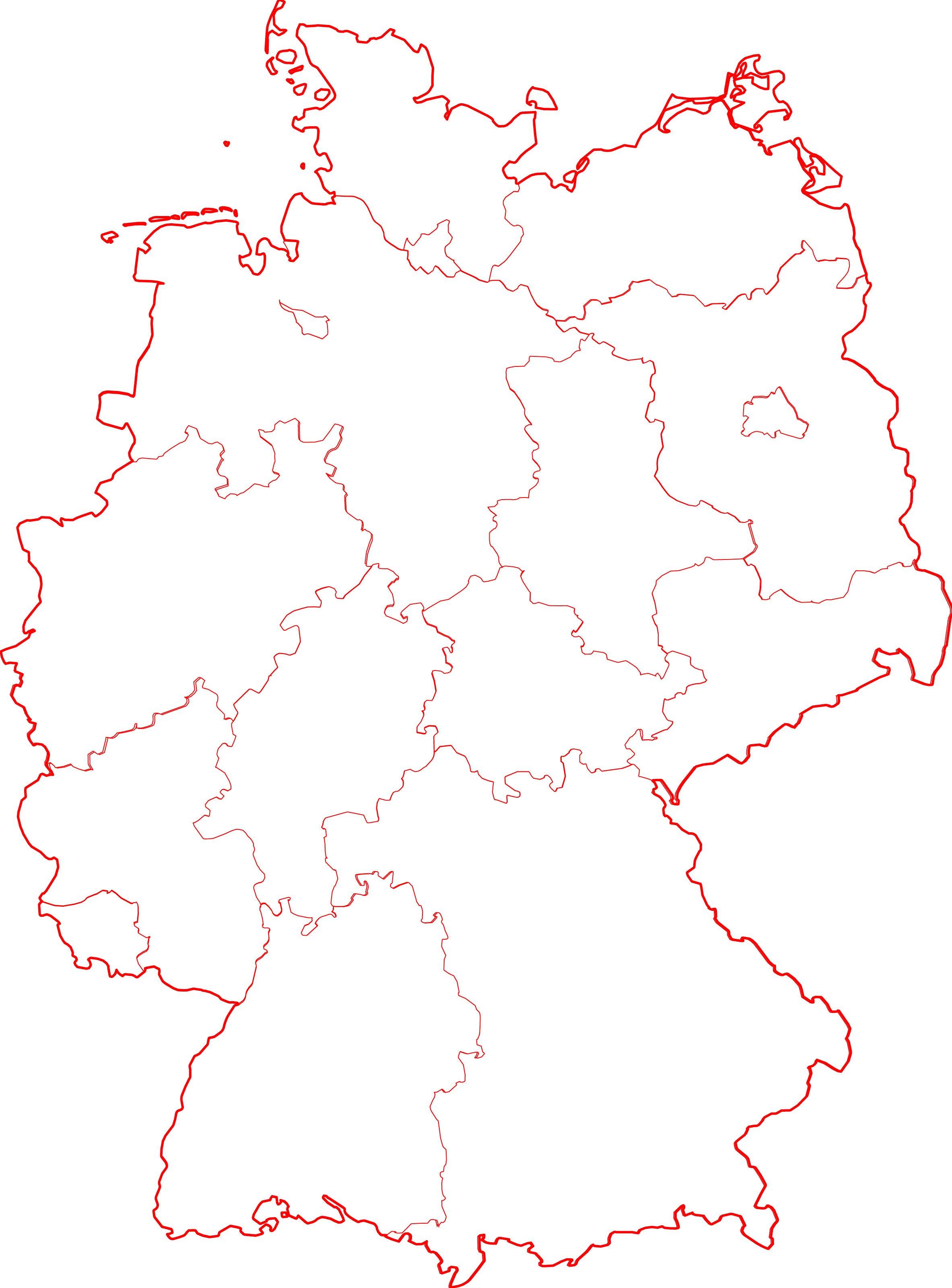 Deutschlandkarte